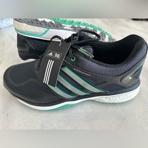 NWT Women’s Adidas Adipower S Boost Golf Shoes Size 8.5 Black/Teal